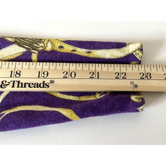 J McLaughlin Purple Gold Button Down Cotton Blend Cardigan Layered Sweater Sz XS - Picture 11 of 11